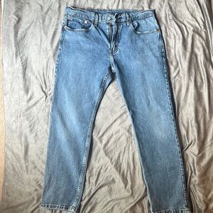 Mens Levi Strauss & Co jeans 502 size 34x30 tapered gently worn